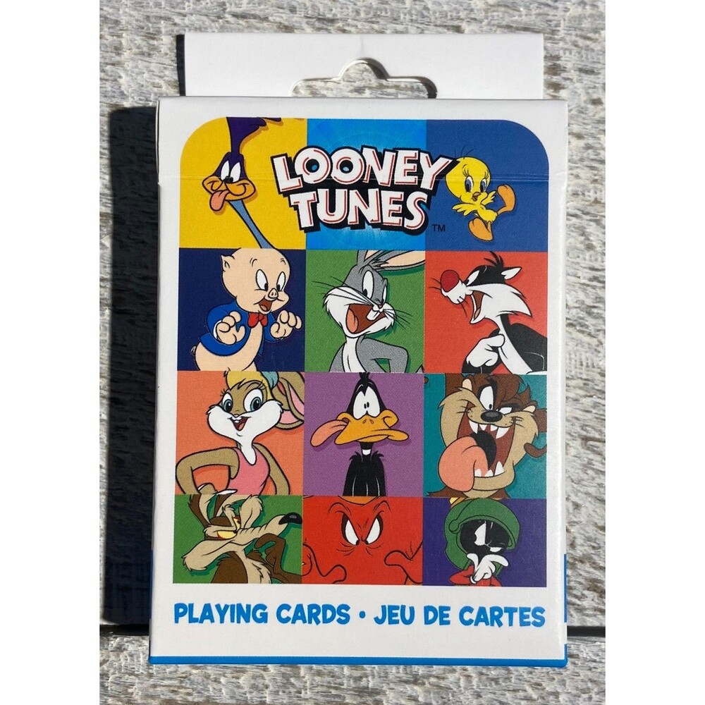 Looney Tunes Playing Cards Complete Deck 52 + 2 Jokers Aquarius PC025
